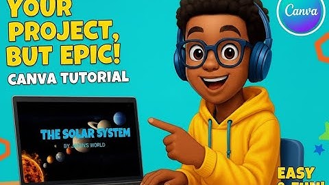 How to Make A Cool School Project Video in Canva (Easy Tutorial!)