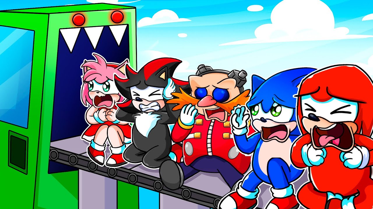 Brewing Cute Baby SONIC & AMY Machine | A Very Funny Story | Sonic The Hedgehog 3 Animation