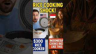 Penanak Nasi Pintar Seharga $300 vs Metode Nenek Indonesia Seharga $5 - Orang Amerika TERKEJUT