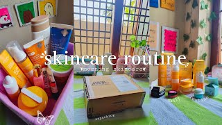 skincare routine 🌷| self care ✨| unpacking | dot and key | nykaa |