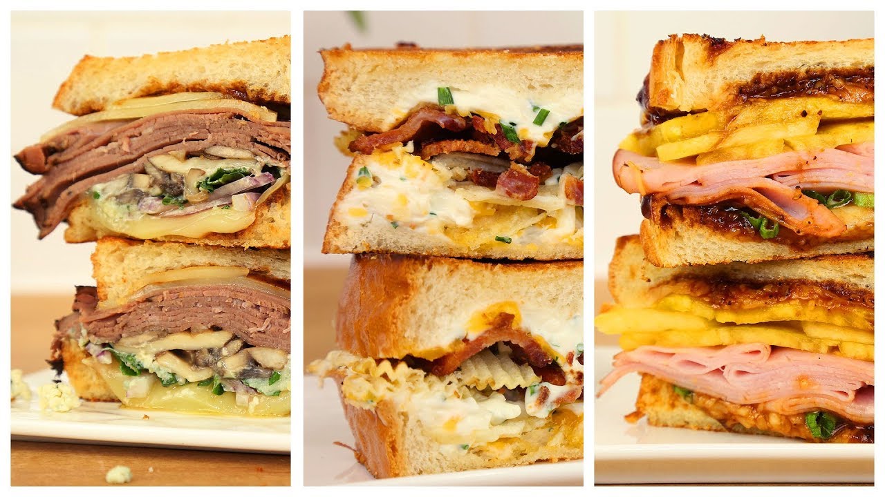 5 EPIC Grilled Cheese Recipes | Happy Grilled Cheese Day | The Domestic Geek