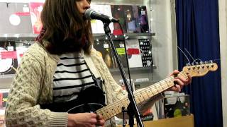 CATE LE BON live in-store OTHER MUSIC NYC February 6 2012
