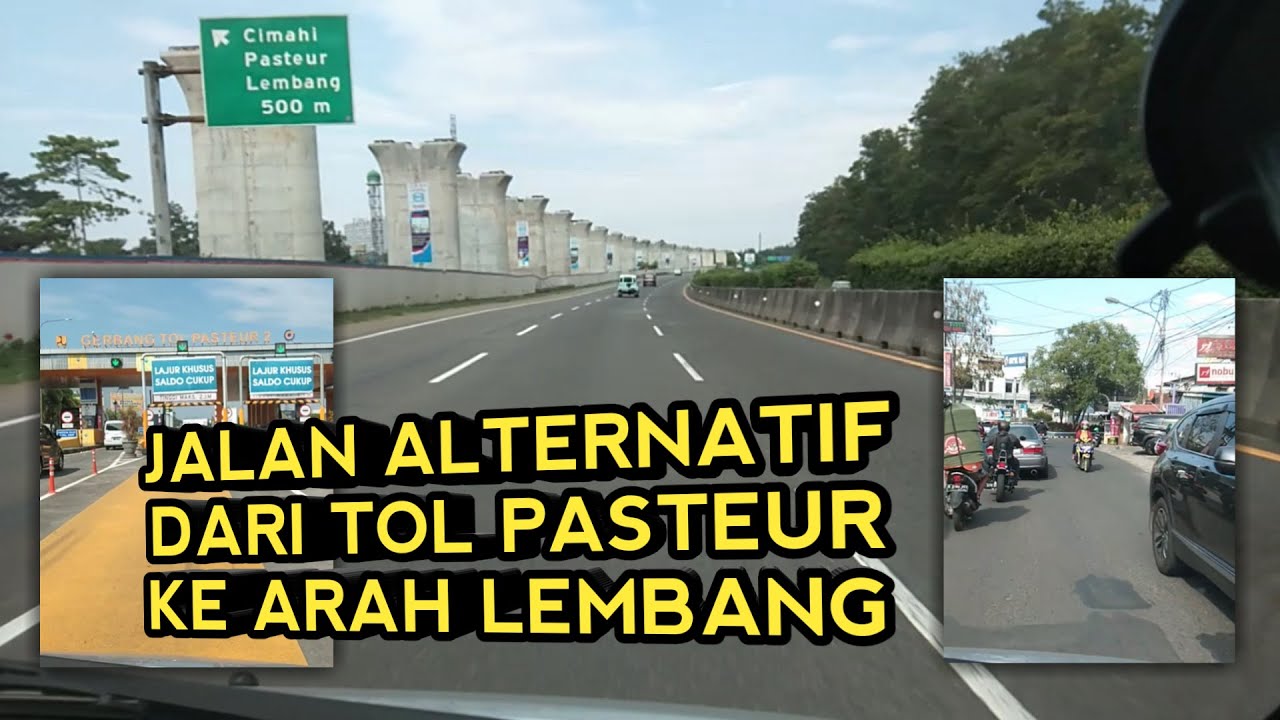 Jalan Alternatif Dari  Tol  Pasteur Menuju Setiabudi Arah 