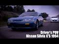 Driver's POV | Nissan Silvia K'S 1994 | Forza Horizon 5