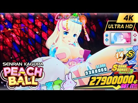 Senran Kagura: Peach Ball- Nintendo Switch Lite [Yomi Gameplay]