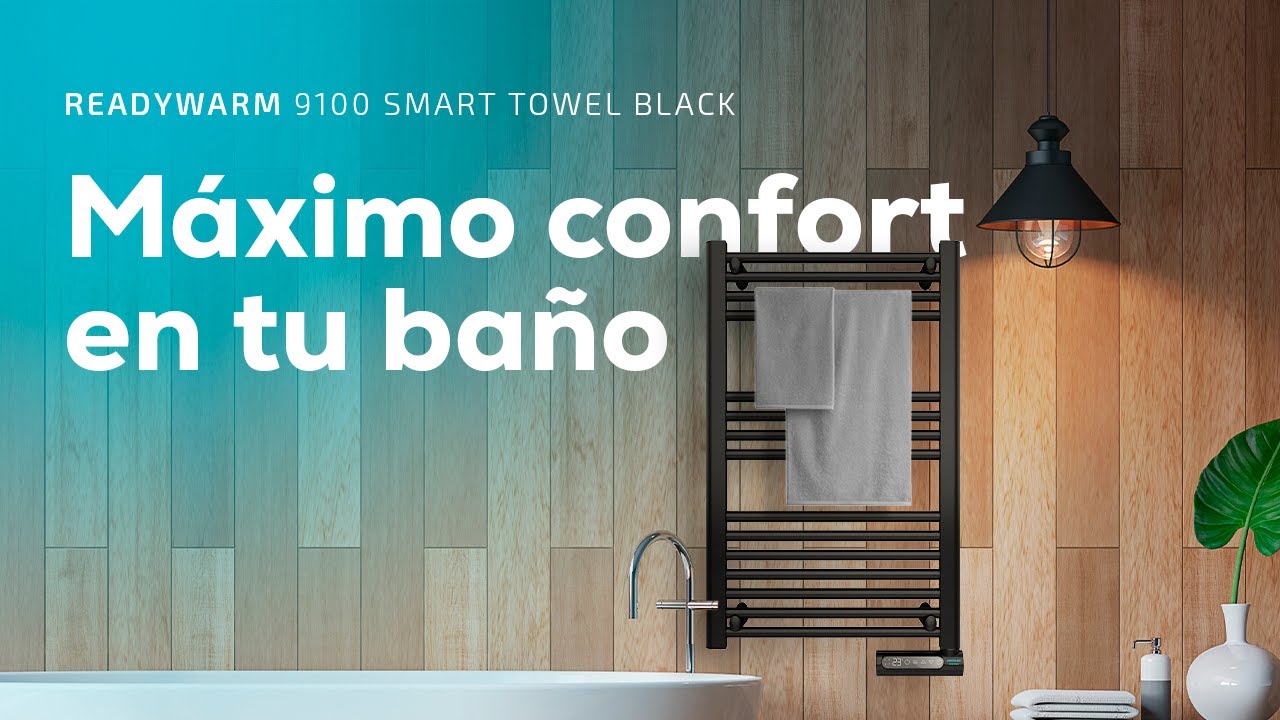 Cecotec Ready Warm 9100 Smart Towel White Toallero Eléctrico 500W -  Electrowifi