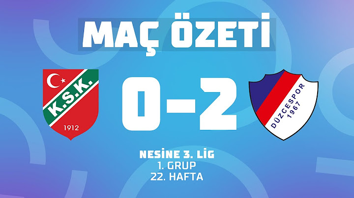 MAÇ ÖZETİ | Nesine 3. Lig 1. Grup  | Karşıyaka 0-2 Düzce Cam Düzcespor