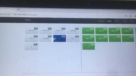 How to change input, output and presets names through the WEB GUI control on our matrix switchers?