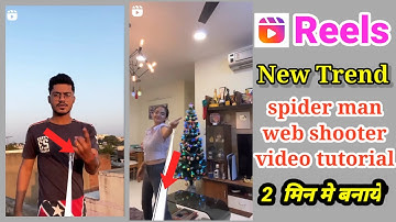 New Trend Spider Man Web Shooter Video Editing | Spider Man Web Shooting Transition Tutorial