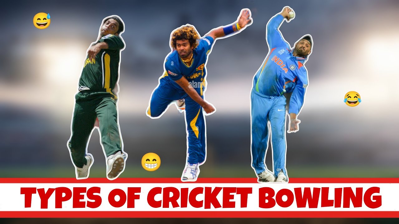 Types of cricket bowling | cricket funny action 😂 - YouTube
