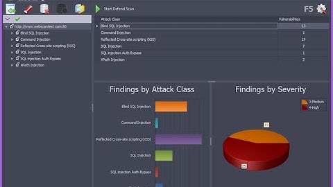 AppSpider  - No. 1 Web Application Security Testing Tool