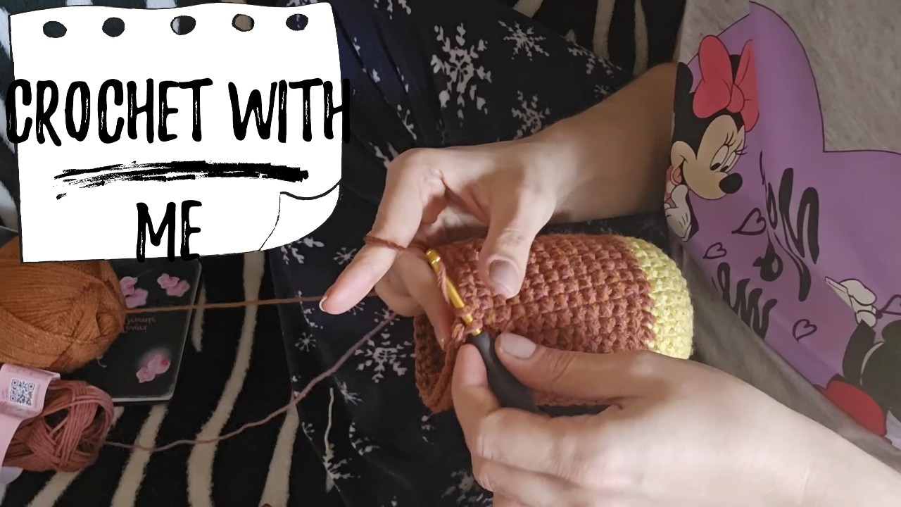 Crochet Booties With Me 🧦 Relaxing Silent Crochet | Cozy Crochet Session