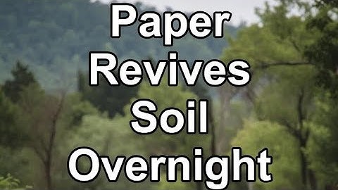 “The Paper Trick That FIXES Compacted Soil FAST — Gardeners Don’t Know This!”