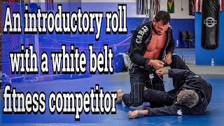 How to roll with a brand new white belt