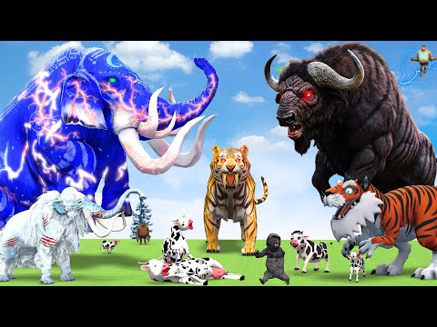 5 Giant Mammoth