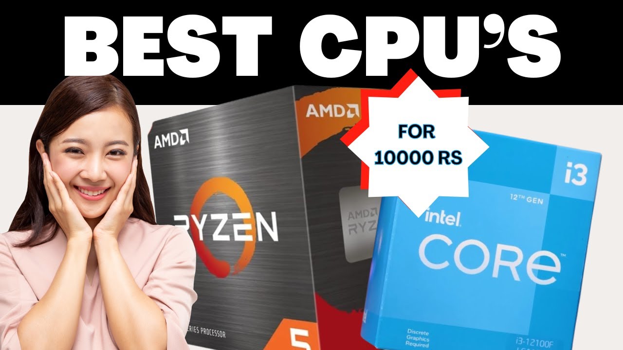 Top 2 Best CPU's for 1080p Gaming Under 10000 Rs 🔥 gaming bestcpu 