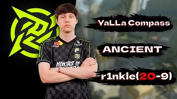 CS2 POV Ninjas in Pyjamas r1nkle (20/9) vs FURIA (ancient) YaLLa Compass 2024