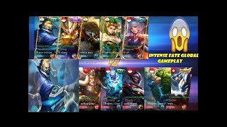 Fate Global Intense High Elo Gameplay- Mobile Legends.