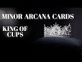 TAROT - MINOR ARCANA CARDS - KING OF CUPS