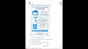 Ap inter 2nd english public question paper 2023#ap