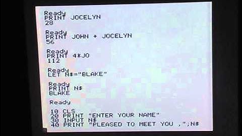 Booting up Oric-1 and coding in BASIC
