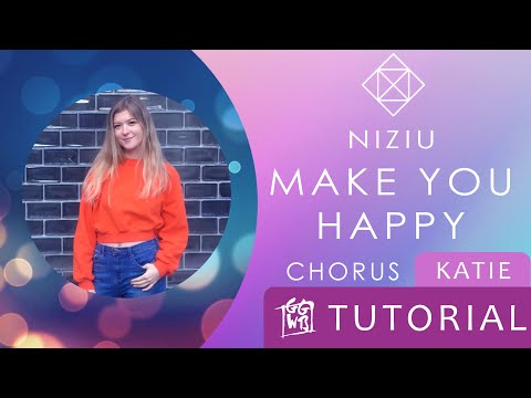 NiziU – "MAKE YOU HAPPY" Dance Tutorial [Mirrored] (CHORUS)