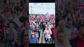 Side by Side We Stand for England 🇬🇧 #EnglandForever #UK #Unity #London 🇬🇧