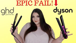 ***NEW*** Dyson straighteners RIPPED OUT MY HAIR! / DYSON Vs GHD / Sarahs beauty chat