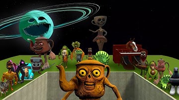 ALL NEW ITALIAN AI BRAINROT MEMES vs GIANT PIT TA TA TA SAHUR ZOMBIE! - Garry’s Mod Funny Moments
