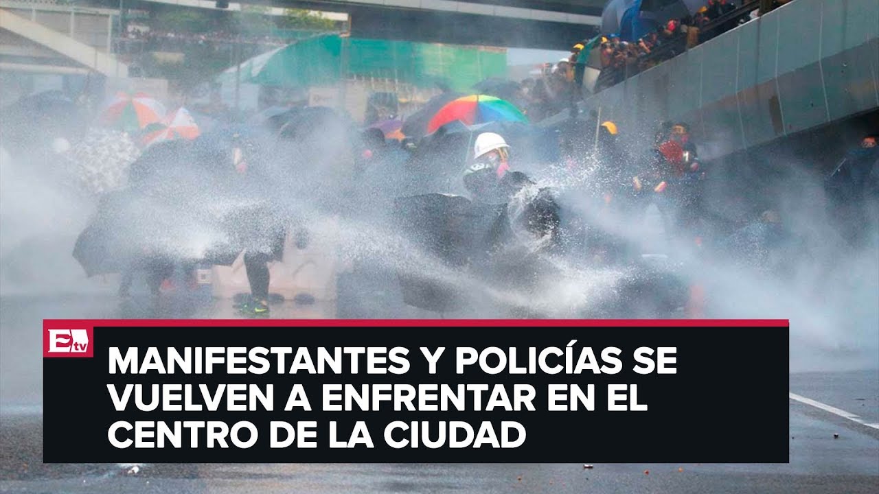noticias hoy Más protestas y violencia en Hong Kong