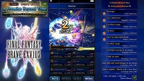 ♦FFBE♦ A Promise Beyond Time Part 7 - "A Promise Beyond Time" [FIRST LOOK]
