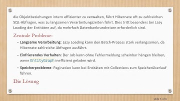 Die Herausforderung von HibernateCursorItemReader mit EntityGraph in Spring Batch lösen