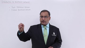 DBMS - Introduction to Relational Calculus