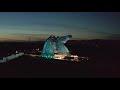 Falkirk blue for Strathcarron Hospice 40th Anniversary