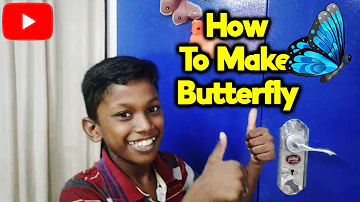 How to make a Butterfly|Benio Joseph|