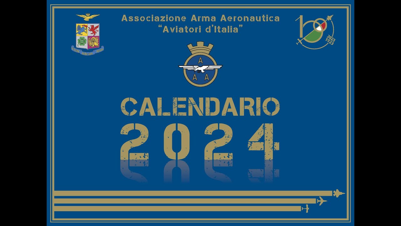 Calendario A.A.A. - Aviatori d'Italia 2024 
