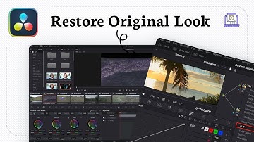How to remove LUT in DaVinci Resolve (Grade Fix)