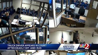 Truck driver charged after hit-and-run crash that killed 2 surveyors on I-95 in Brevard County