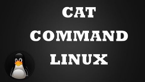 8. Cat command in Linux | Tamil