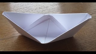 كيف تصنع قارب ورقي للاطفال