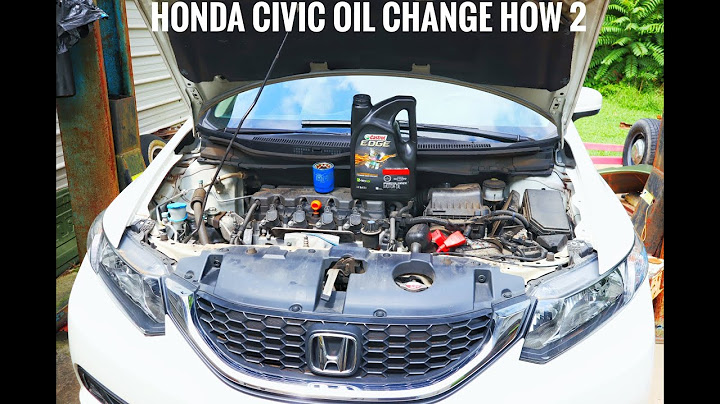 What type of oil does a 2015 honda civic take