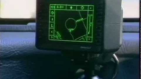Early Sat Nav | Sat Nav | Travel Pilot |1980s Technology | 1980s Motoring | TN-88-105-033
