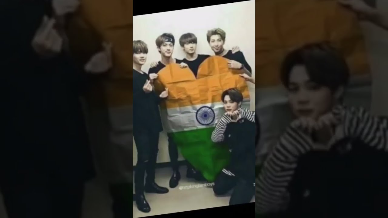 BTS Celebrating Independence Day Of India YouTube BTS Celebrating Independence Day Of India YouTube