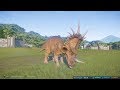 STYRACOSAURUS ALL SKINS GENATIC MODIFICATION | Jurassic World Evolution