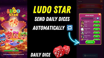 How To Send Lucky Dices In Ludo Star Automatially 🔁 | Ludo Star Daily Dice Hack | Technical Janiii