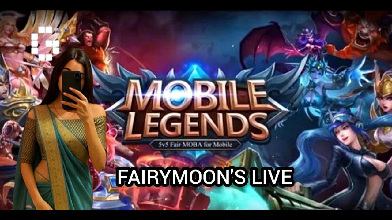 FAIRYMOON'S LIVE🌙| MOBA LEGENDS 5V5 🔴|Girl Gamer| Rush Moments🤭| fun&entertaining Gameplay #gaming