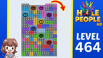 Hole People Level 464 Solution Walkthrough