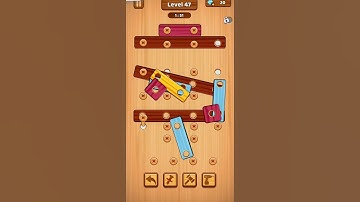 Nuts and Bolts: Screwing Puzzle LEVEL 47 GPG #trending #games