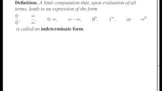 Famous Concise Modular Calculus [24/97]: L'Hospital's Rule (4/5 on Applications of Derivatives) Wealth