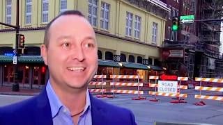 Usa Scaffolding Collapse Leaves Worker Dangling From Building